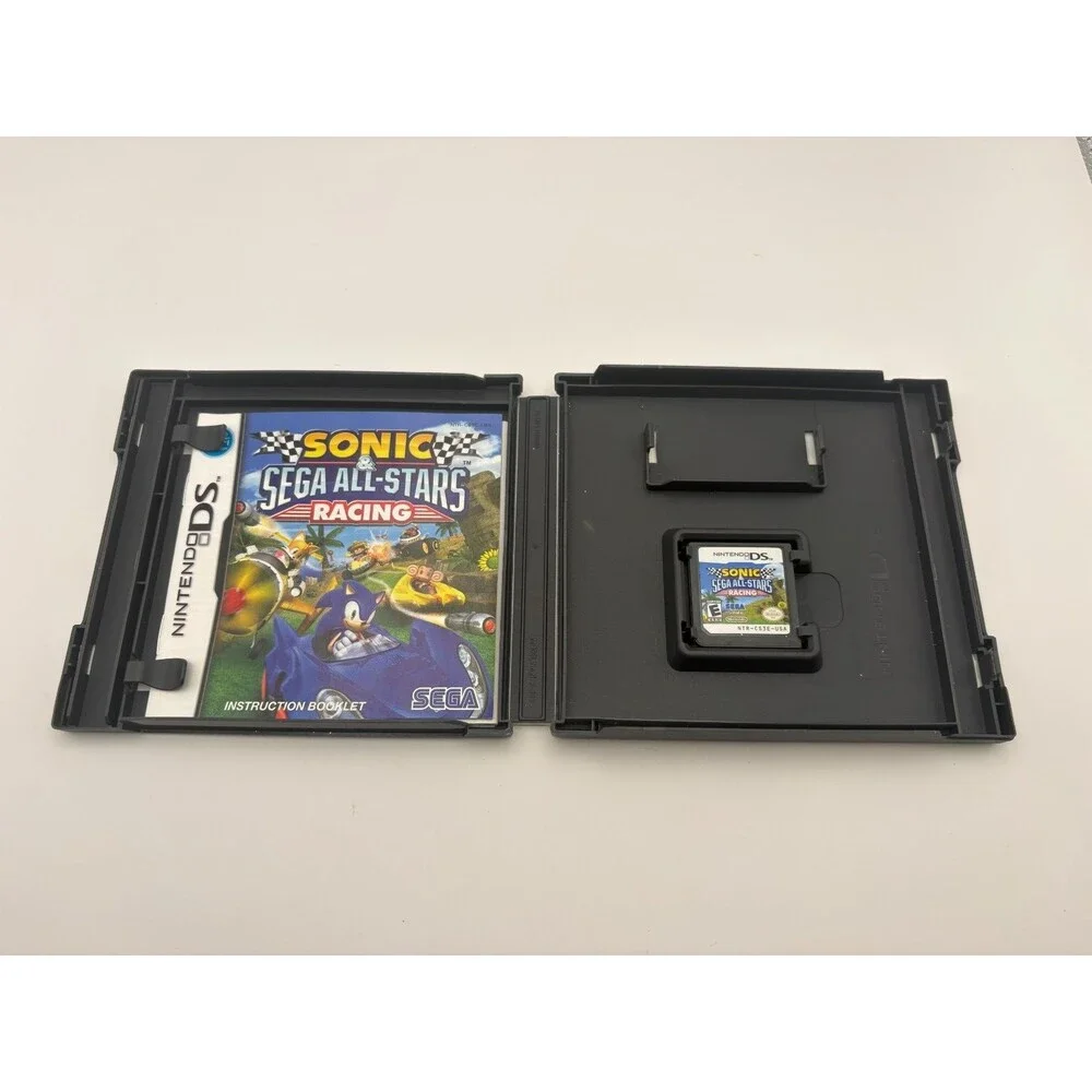 Sonic & Sega All-Stars Racing (Nintendo DS, 2009) w/ Manual